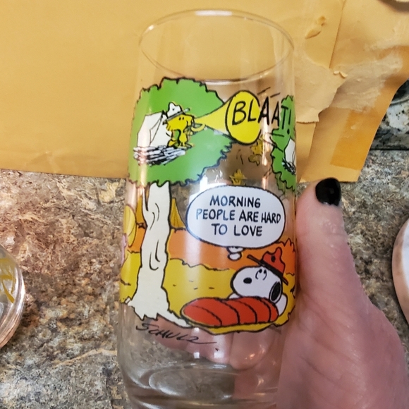 1983 Vintage Mcdonalds Camp Snoopy Collection. Set Of 4 Glasses. - Picture 3 of 16